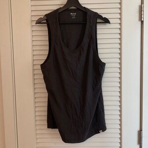Madewell Allday Tank Top in Gray Size M